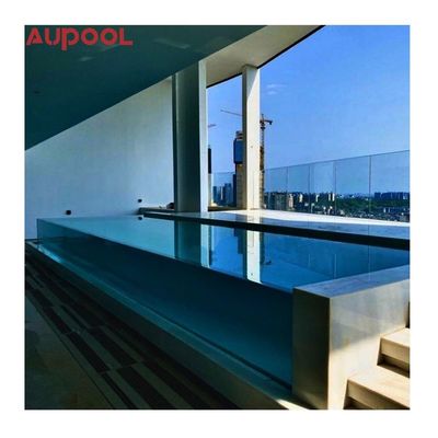 Modernes Design 8 Meter Jets Surfen Körpermassage Schwimmen Spa mit endlosen Acrylplatten