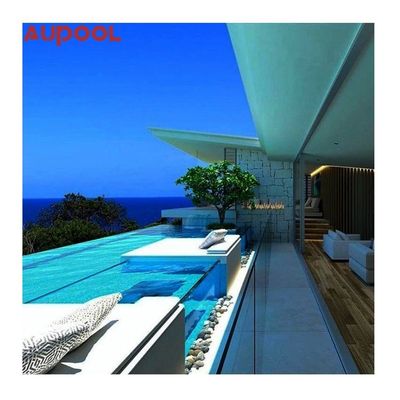 Vorgefertigtes Acryl-Poolfenster mit UV-Schutz und Überflussdesign