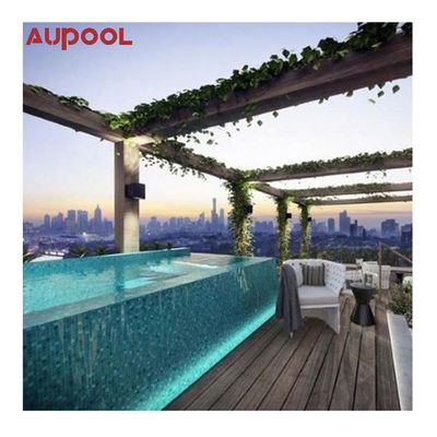 Schwimmbadbehälter Acryl-Plexiglas-Blatt für Outdoor-Infinity-Schwimmbaddesign