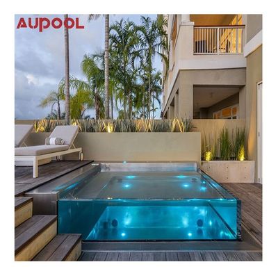 Schwimmbadbehälter Acryl-Plexiglas-Blatt für Outdoor-Infinity-Schwimmbaddesign