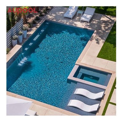 Schwimmbadbehälter Acryl-Plexiglas-Blatt für Outdoor-Infinity-Schwimmbaddesign