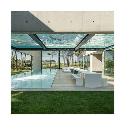 AUPOOL Glasfaser-Cocktail-Poolschalen für hohe Lichtübertragung 93% Modulare Pools
