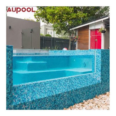 Modularer Außenpool, kundenspezifischer Container mit Surf- und Beleuchtungssystem