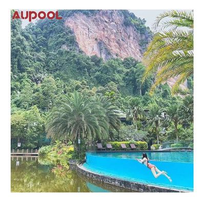 Verwandeln Sie Ihren Garten in ein Resort mit unserem schwebenden Lucit-Acryl-Schwimmbad