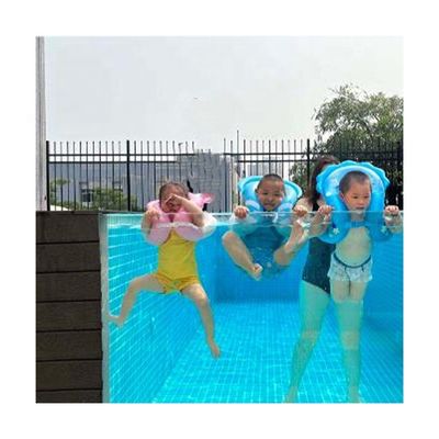 Maßgeschneiderte Schwimmbäder Langlebig über dem Boden Acryl Pool mit epischen Funktionalität