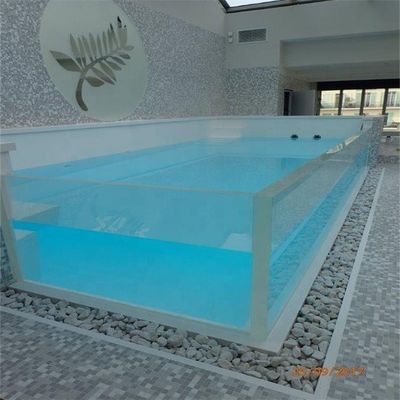 Außen-Schwimmbad aus Glasfaser Dichte 1,19-1,20 kg/cm3 Hohe Lichtübertragung 93%