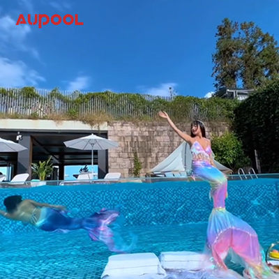 Durchsichtige 100Mm Schwimmbad Wand Boden und Seitenplatte für Schwimmbad von Aupool