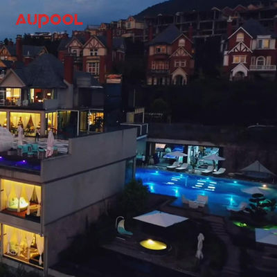 Durchsichtige 100Mm Schwimmbad Wand Boden und Seitenplatte für Schwimmbad von Aupool
