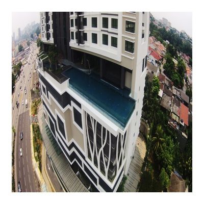 Hohe Oberflächenhärte Acrylblech für Aupool über dem Boden Botschaft Gärten Sky Pool