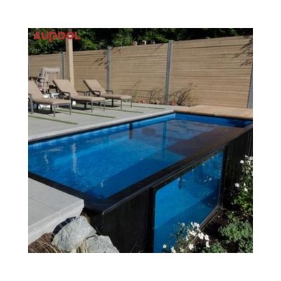 Außen- und Tauchpool mit 100% reinem Lucit-Acryl von Sublue Dive Pools