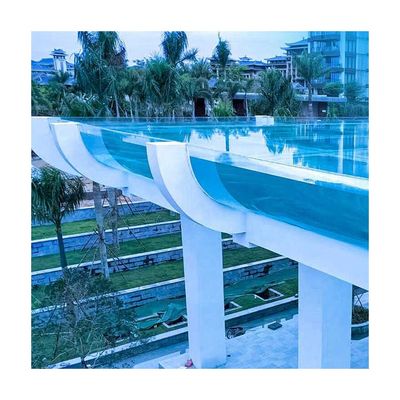 Hotel-Schwimmbad vollständig transparentes Acryl-Sehen-durch-Fenster mit mehrseitigen
