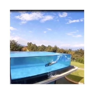 Vorgefertigtes Schwimmbadfiltersystem für klares Wasser und geringe Wartung in Acrylbecken