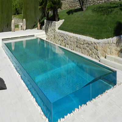 Baustoff Klarplastik Plexiglas-Pool zum Schwimmen im Freien